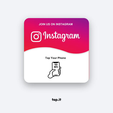 NFC Plate, Instagram